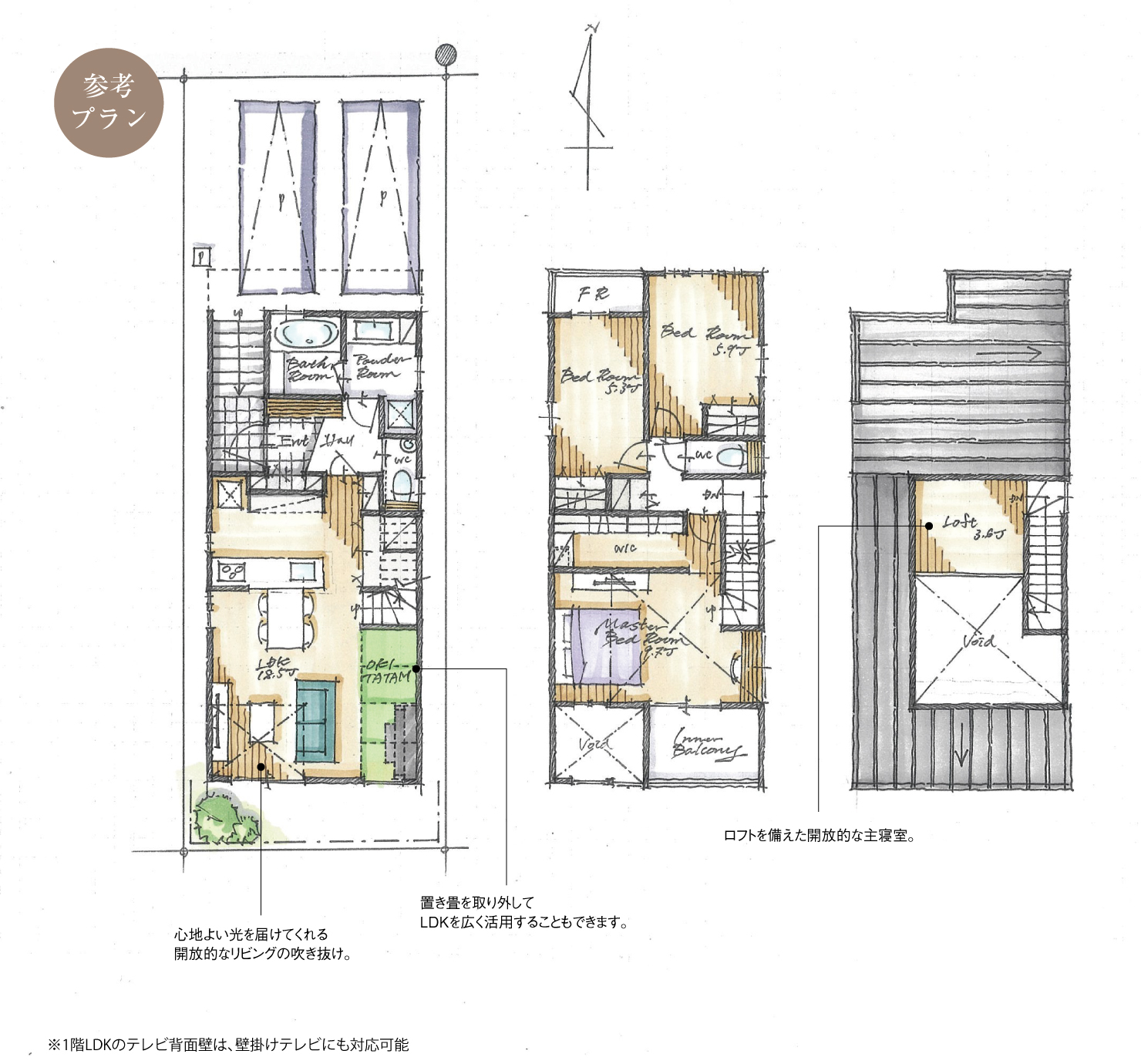 5_間取図_plan2_昭和区荒田町Ⅱ_注文