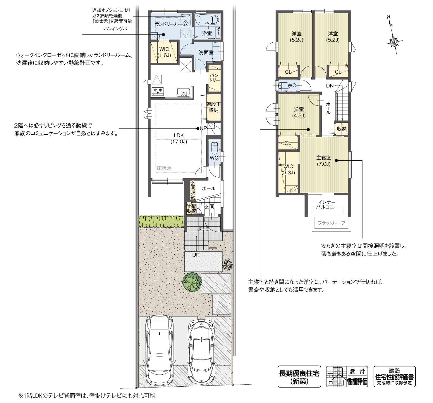 5_間取図_plan1_豊田市丸根町Ⅱ