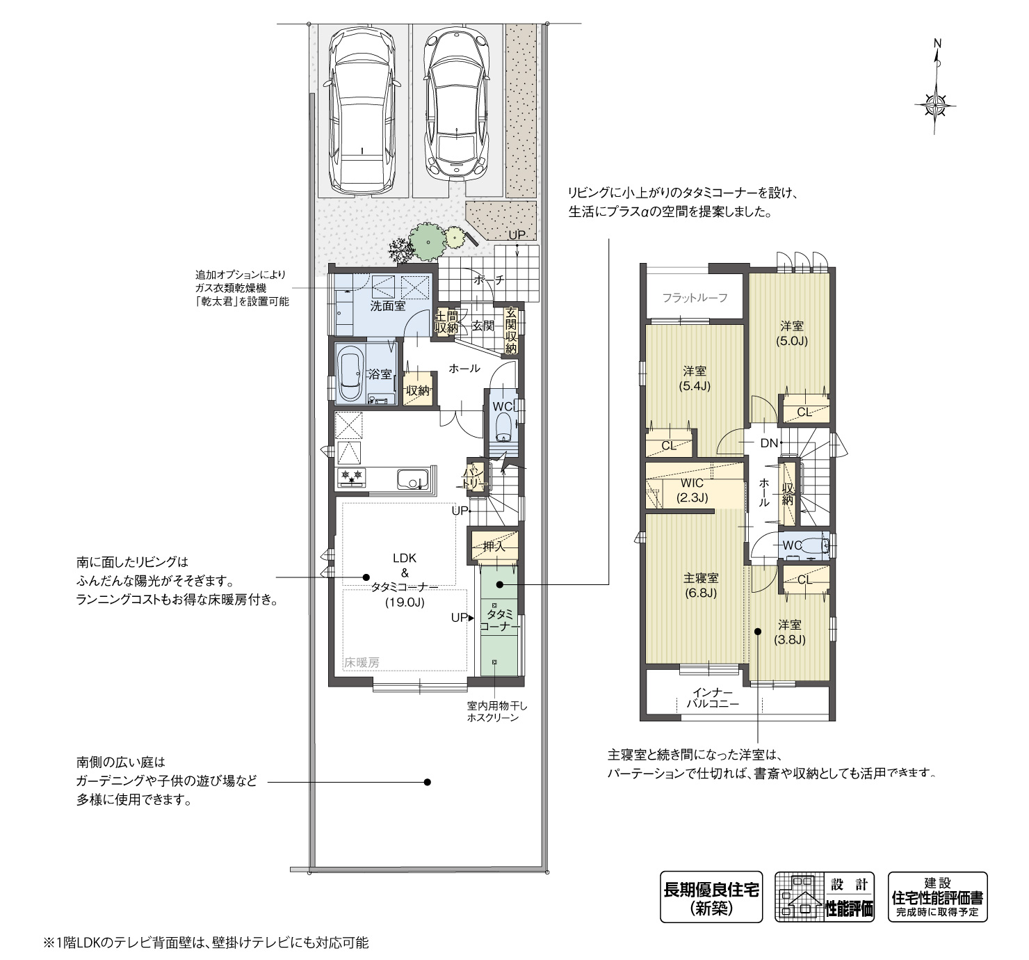 5_間取図_plan2_北区池花町