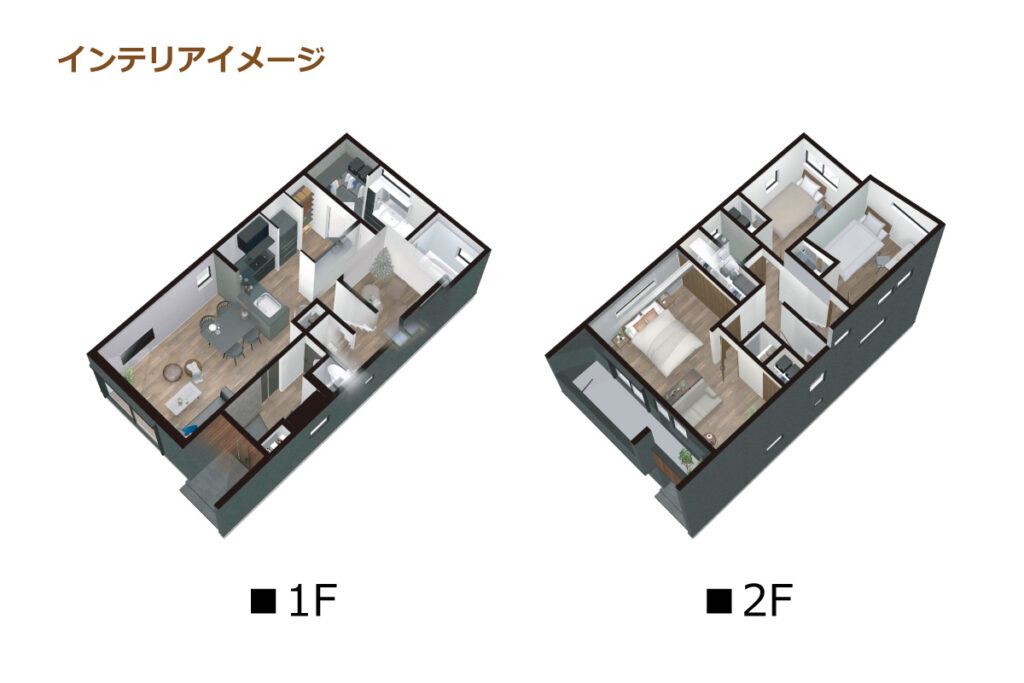 5_間取図_plan1_緑区鳥澄Ⅱ_インテリアイメージのみ