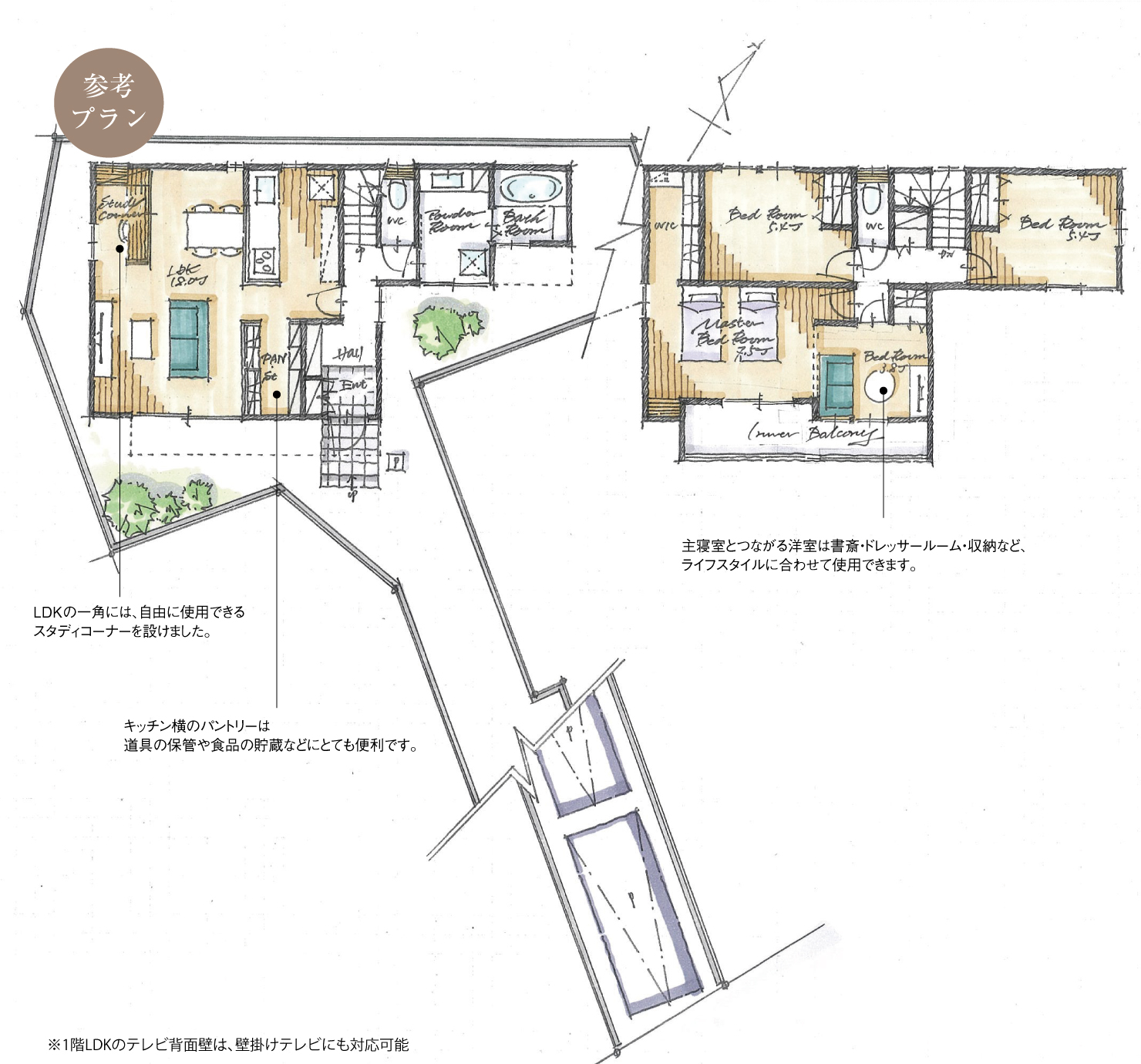 5_間取図_plan2_東海市名和町Ⅺ_注文
