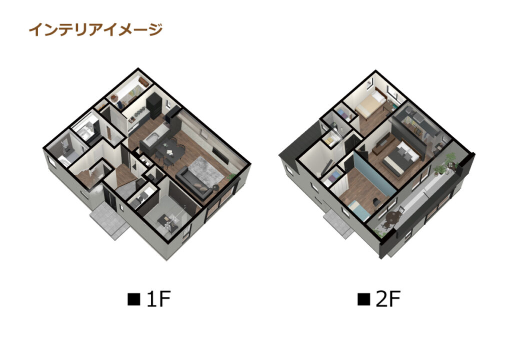 5_間取図_plan1_安城市古井町Ⅱ_インテリアイメージのみ