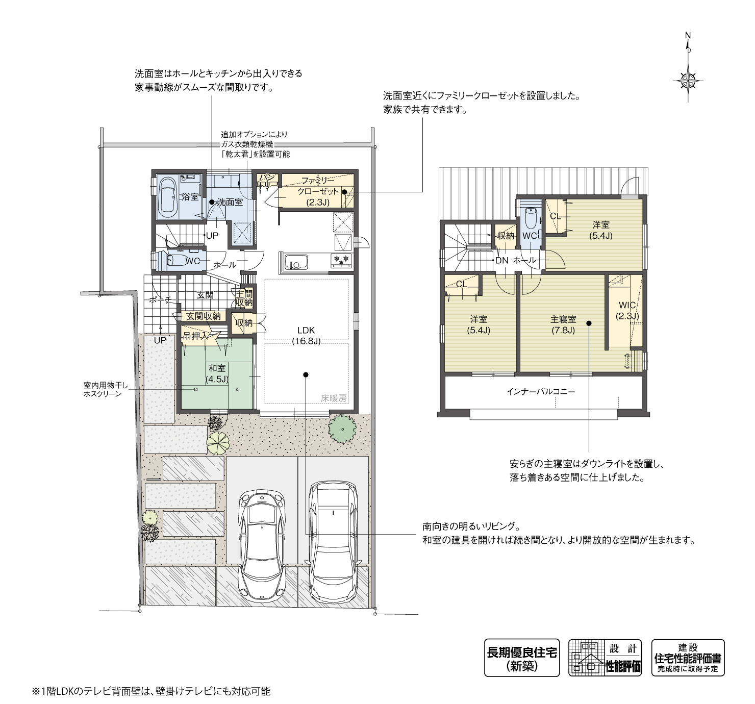 5_間取図_plan1_安城市古井町Ⅱ