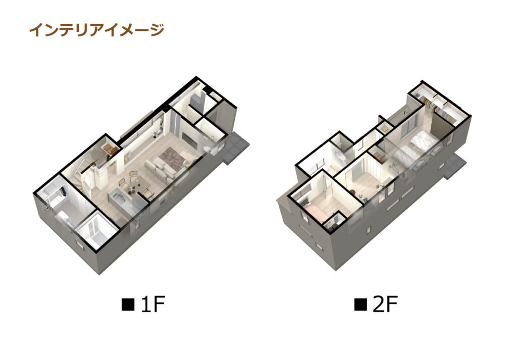 5_間取図_plan1_緑区砂田Ⅱ_インテリアイメージのみ
