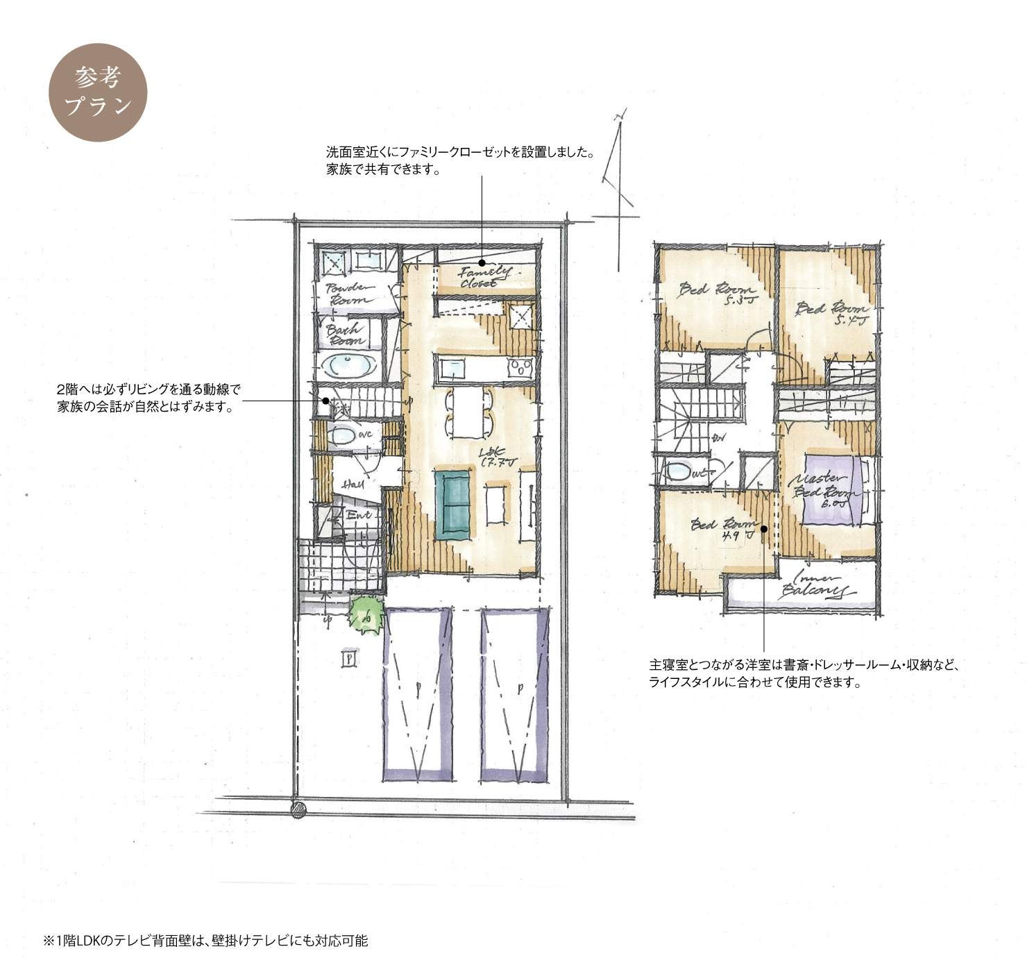 5_間取図_plan1_北区光音寺町Ⅴ_注文